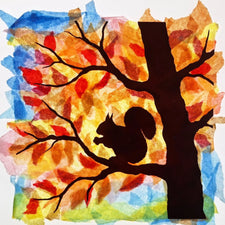 Toverlux DIY Transparency Silhouette (Squirrel)