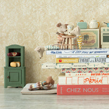 Maileg Corner Cabinet - Dark Green (Mouse)