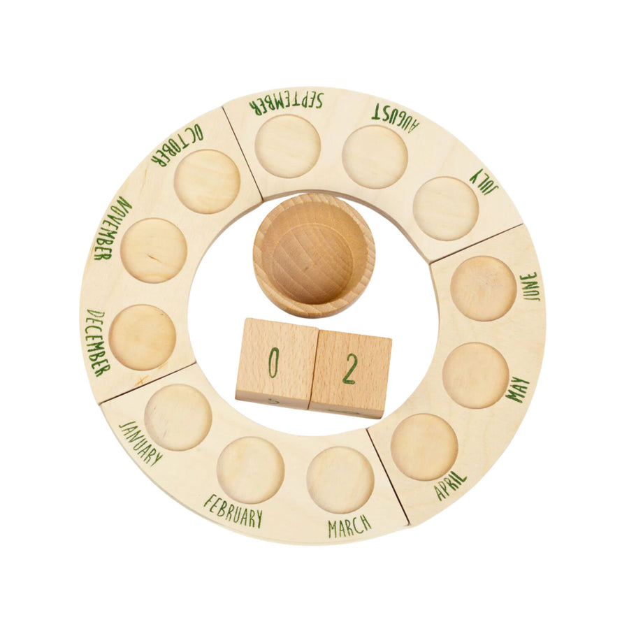 Grapat Perpetual Calendar without Nins (English)