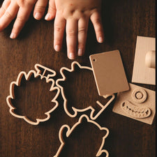 Halloween Monster Eco Playdough Stamp Set (without handle)