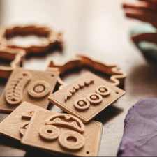 Halloween Monster Eco Playdough Stamp Set (without handle)