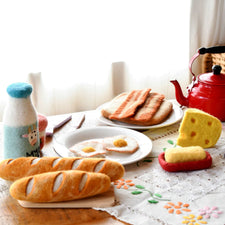 Felt Bacon and Eggs | Play Food Set