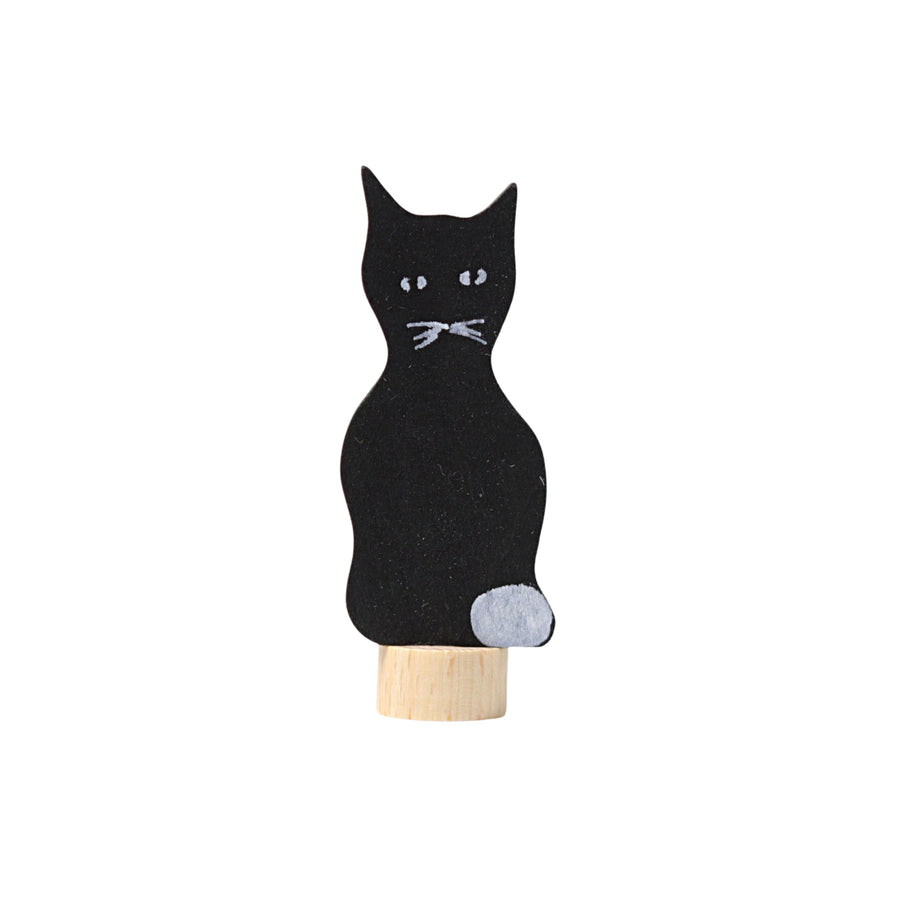 Grimm's Celebration Ring Deco Black Cat