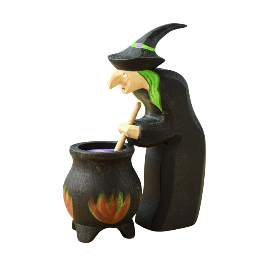 Witch and Cauldron Set | Halloween Toy