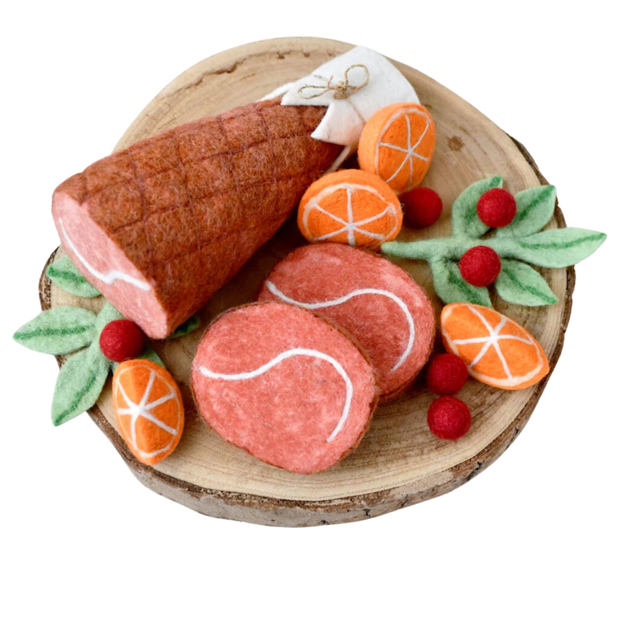 Felt Ham Feast | Play Food Set
