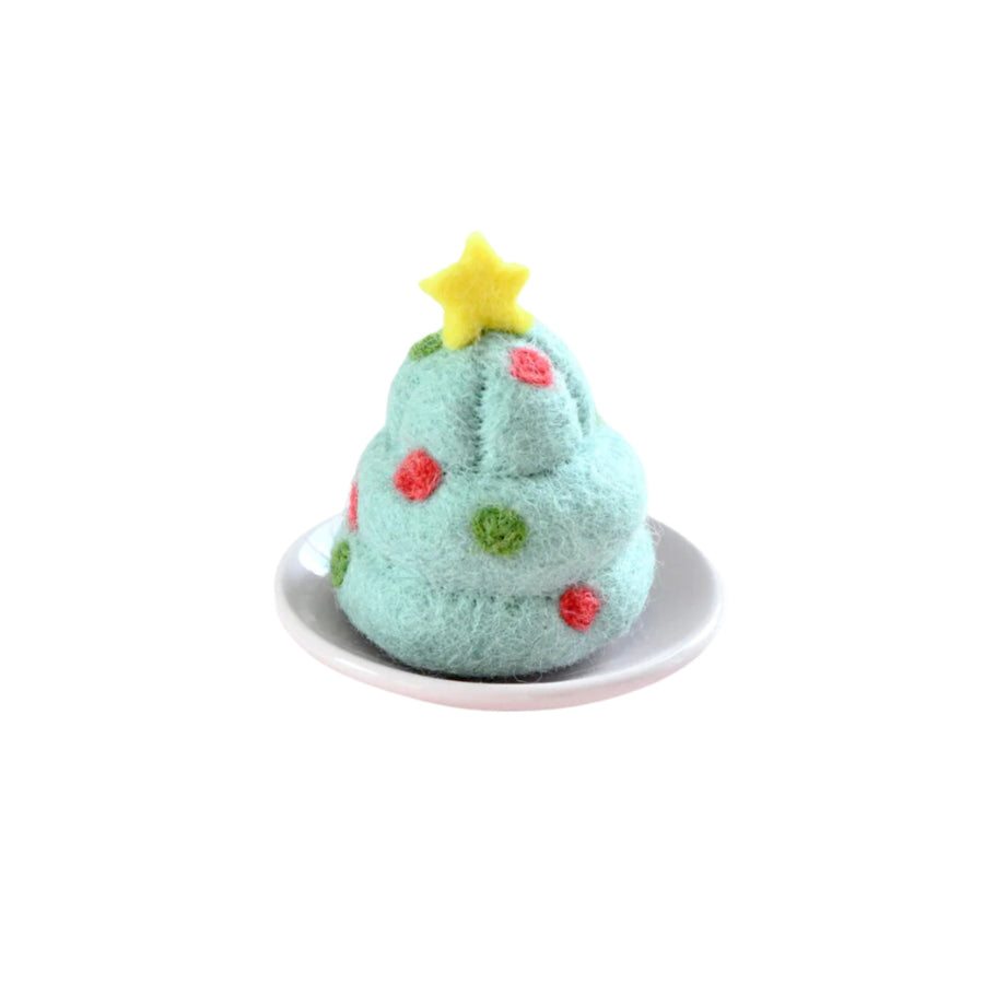 Felt Christmas Meringue Tree | Play Food