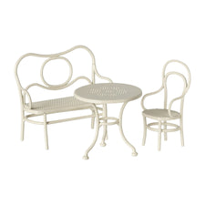 Maileg Small Café Set - Off White (Mouse)