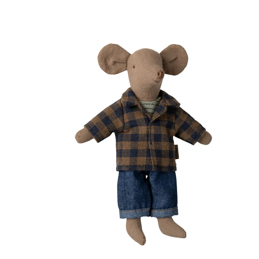 Maileg Light Brown Mouse (Dad)