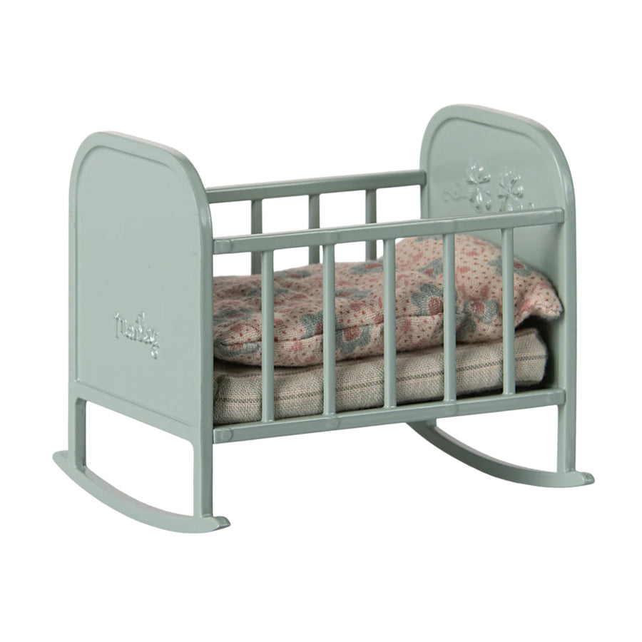 Maileg Cradle - Blue Mint (MY Rabbit)