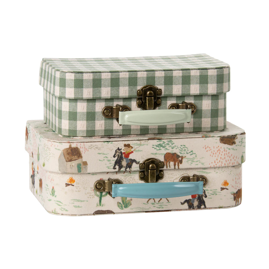 PRE-ORDER Maileg Suitcase Set - Pony (Set of 2)
