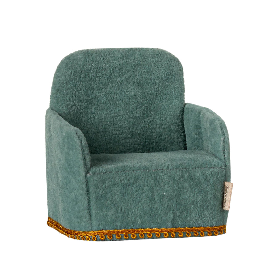 Maileg Folding Chair - Mint (Mouse)