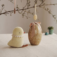 Maileg Easter Egg with Plush Chicken
