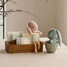 Maileg Easter Egg with Plush Bunny (Mint)