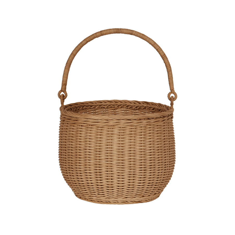 Rattan Gathering Basket (Natural)