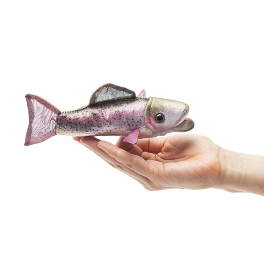 Mini Rainbow Trout Finger Puppet