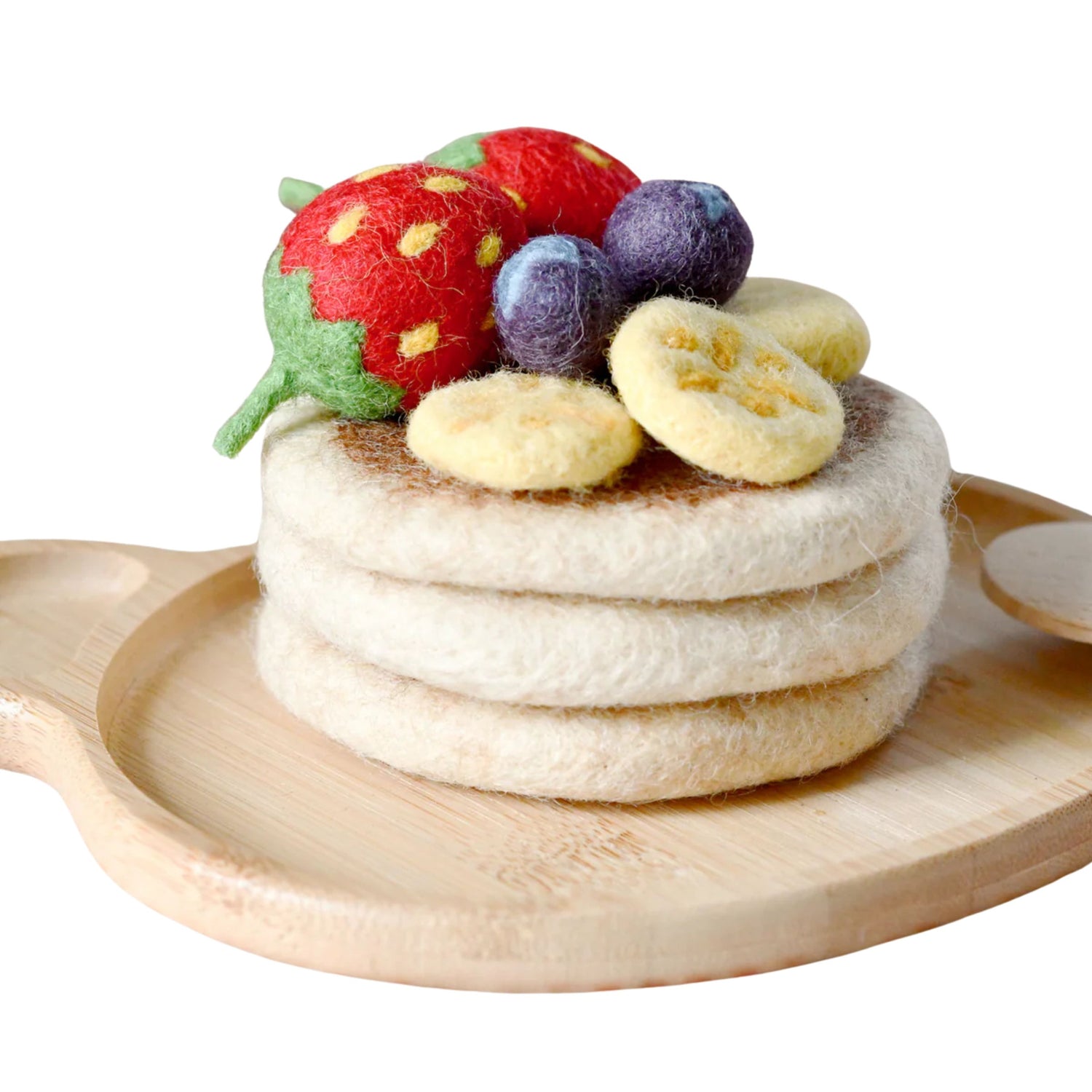 Felt Pancake Stack | Play Food Set