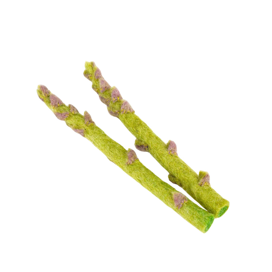 Felt Asparagus | Play Food (2 pcs)