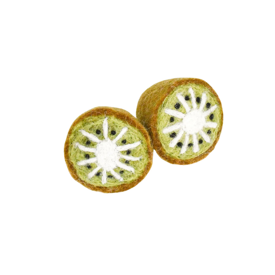 Felt Kiwi | Play Food (2 pcs)