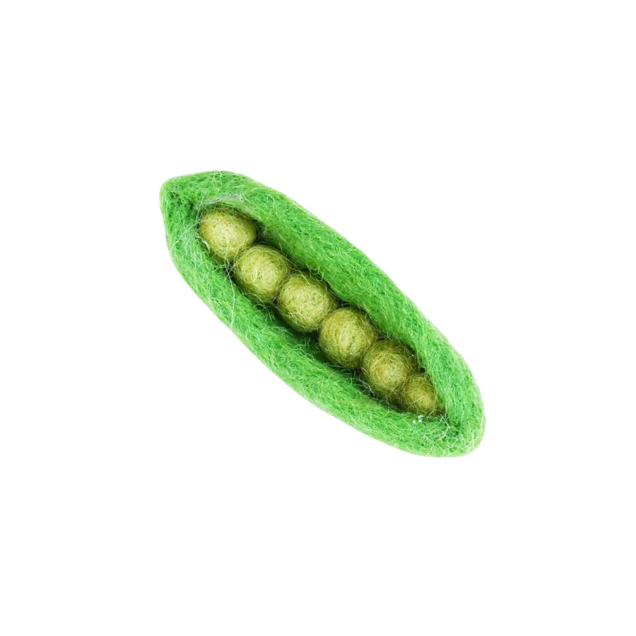 Felt Green Bean | Play Food