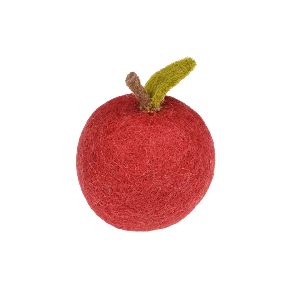 Felt Red Apple | Play Food