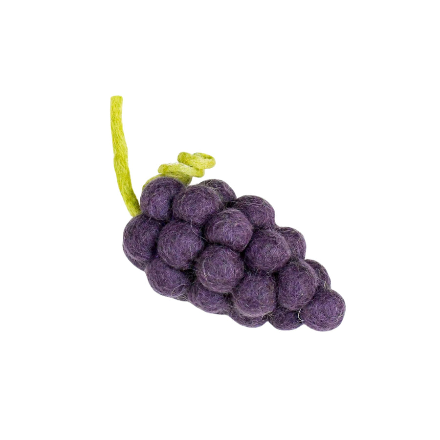 Felt Purple Grapes | Play Food