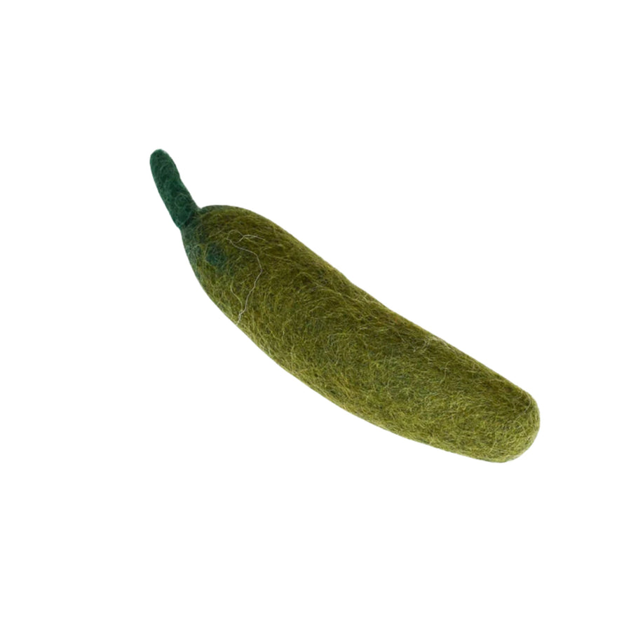 Felt Cucumber | Play Food