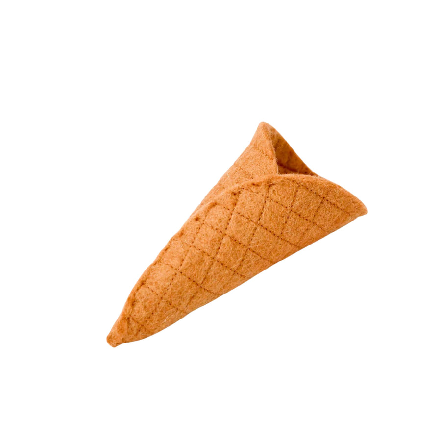 Felt Waffle Cone | Play Food