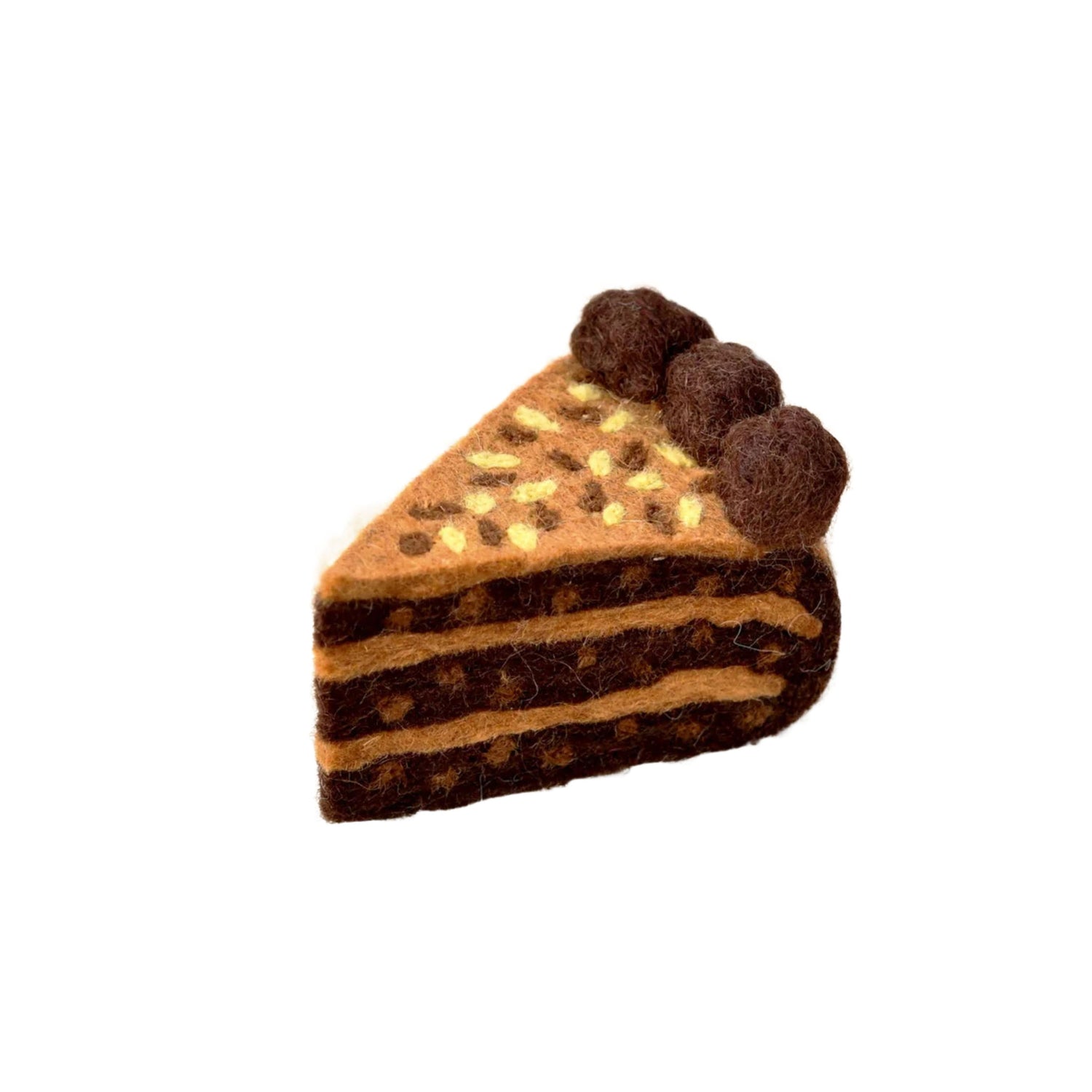 Felt German Chocolate Cake Slice | Play Food