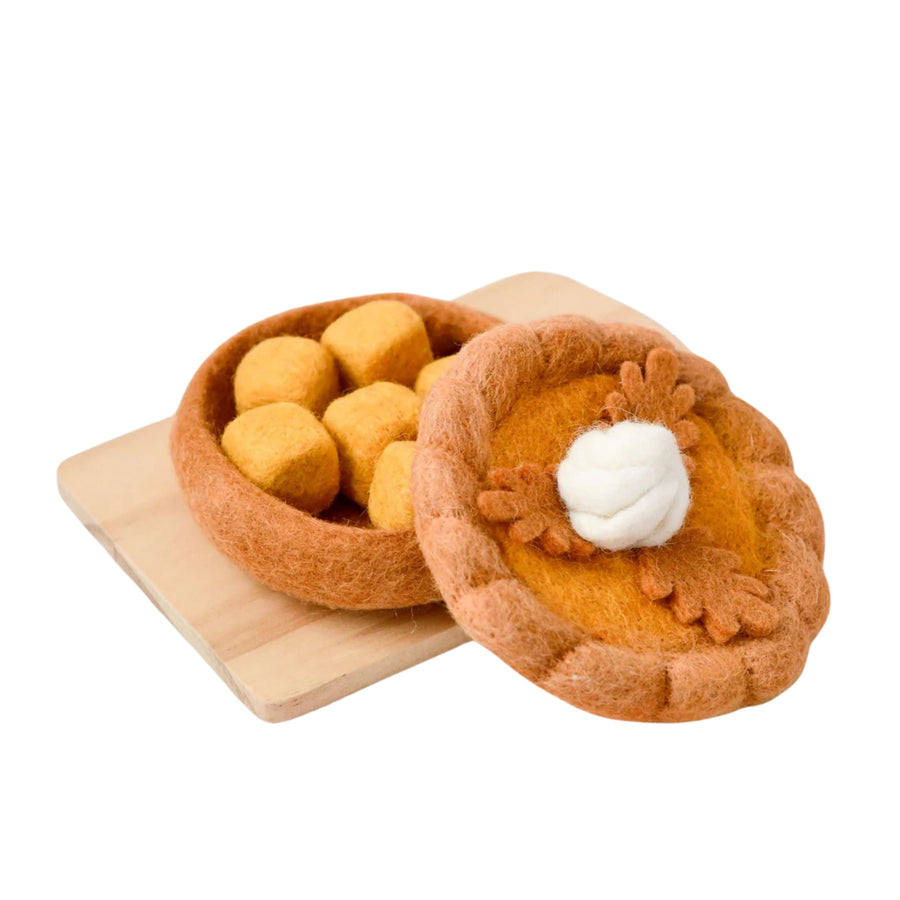 Felt Pumpkin Pie | Play Food Set