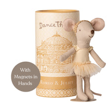 PRE-ORDER Maileg Ballet Dancer Mouse with Stand ( Juliet - Big Sister)