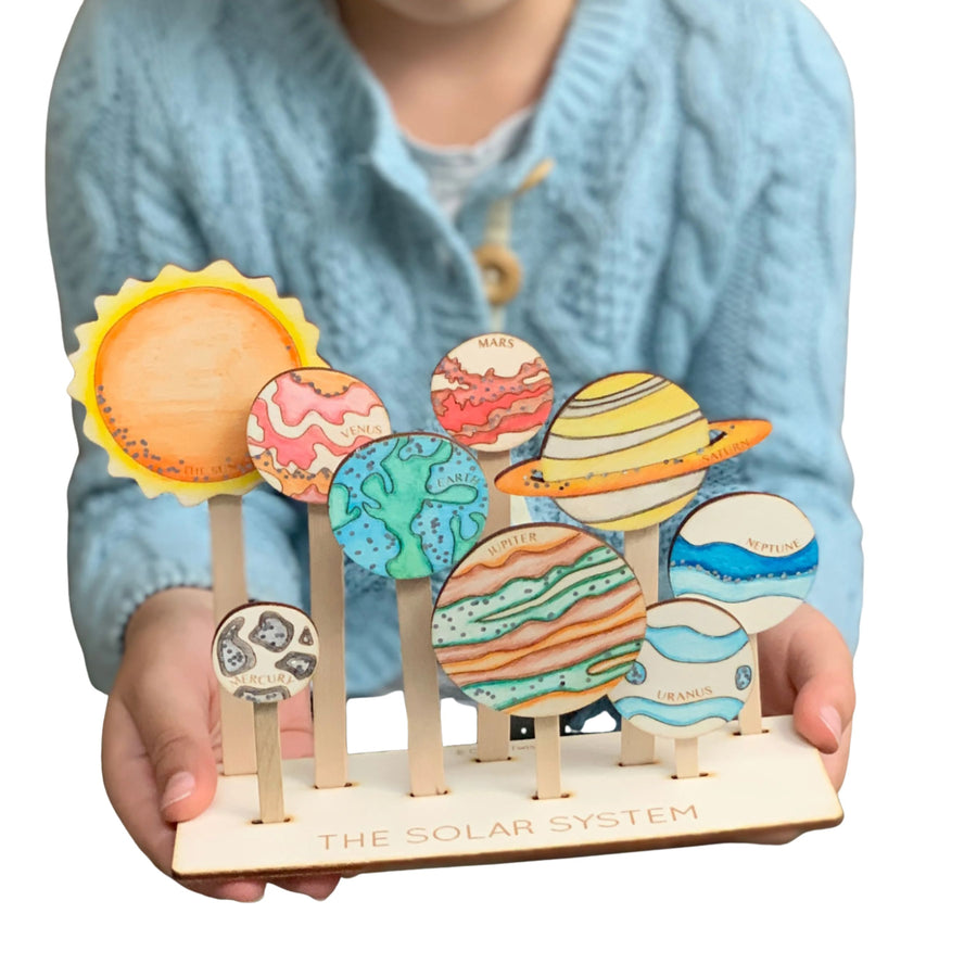Solar System Wooden Craft Kit