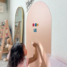 Magic Playwall - Arch Magnetic Wall Decal (Blush)
