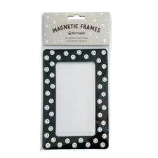 Magnetic Photo Frames (Monochrome Smileys)