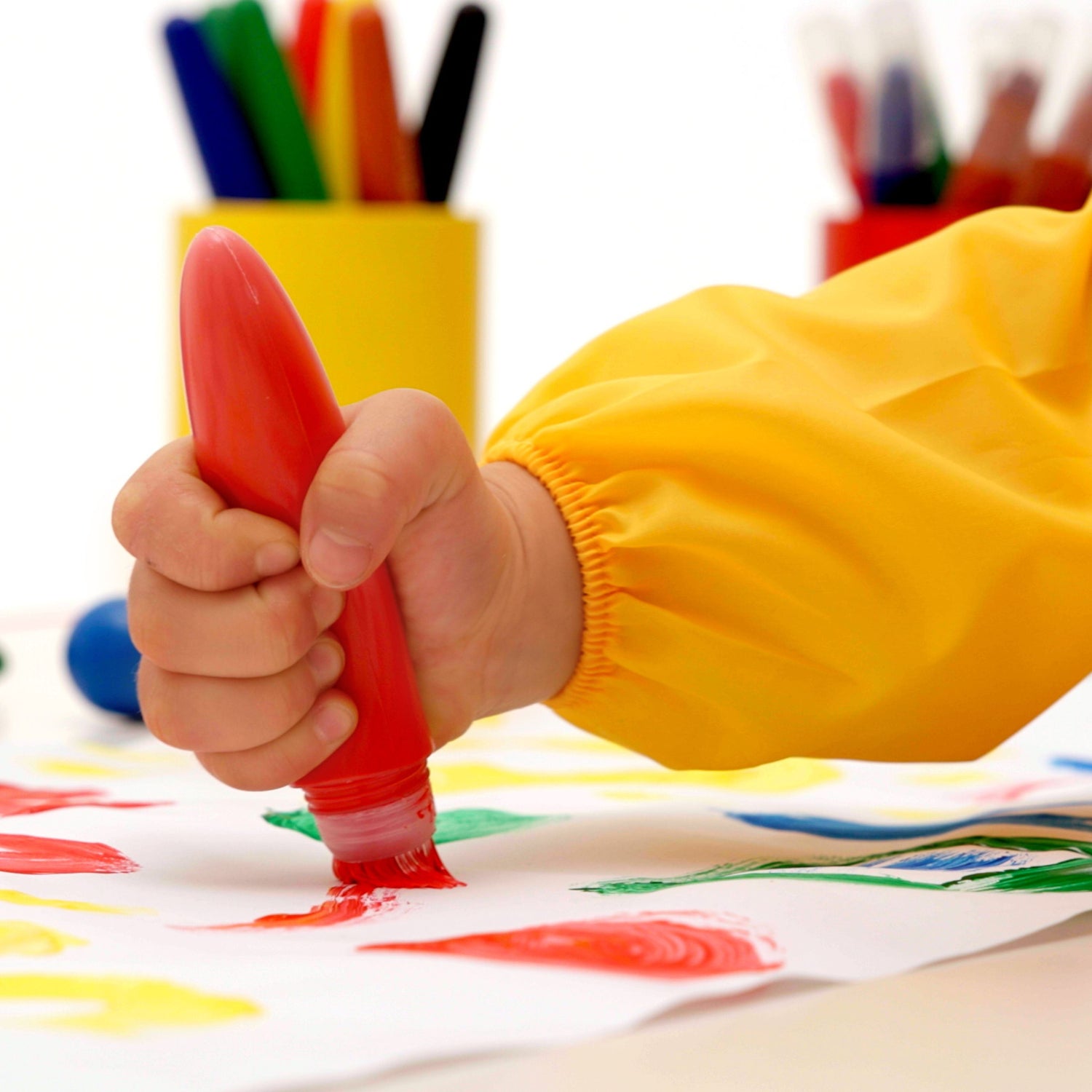 Little Creatives Jumbo Washable Squeezing Paintbrush (Set of 6)