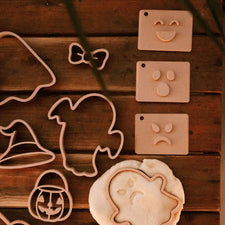 Halloween Ghost Eco Stamp and Cutter Playdough Set