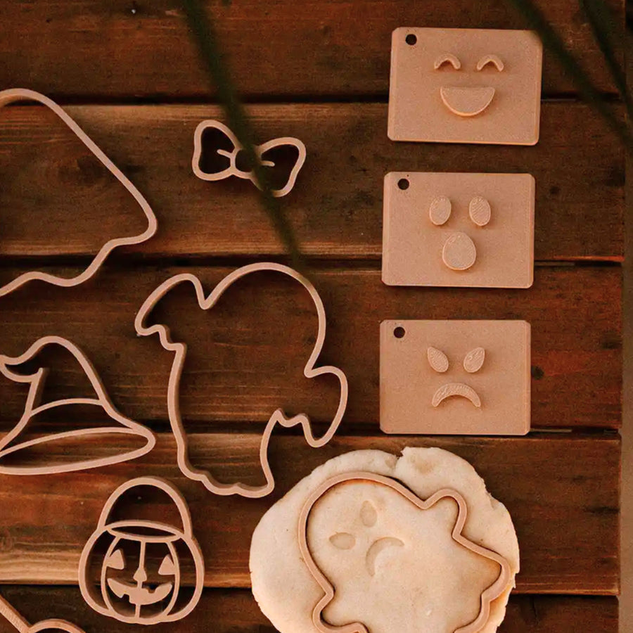 Halloween Ghost Eco Stamp and Cutter Playdough Set
