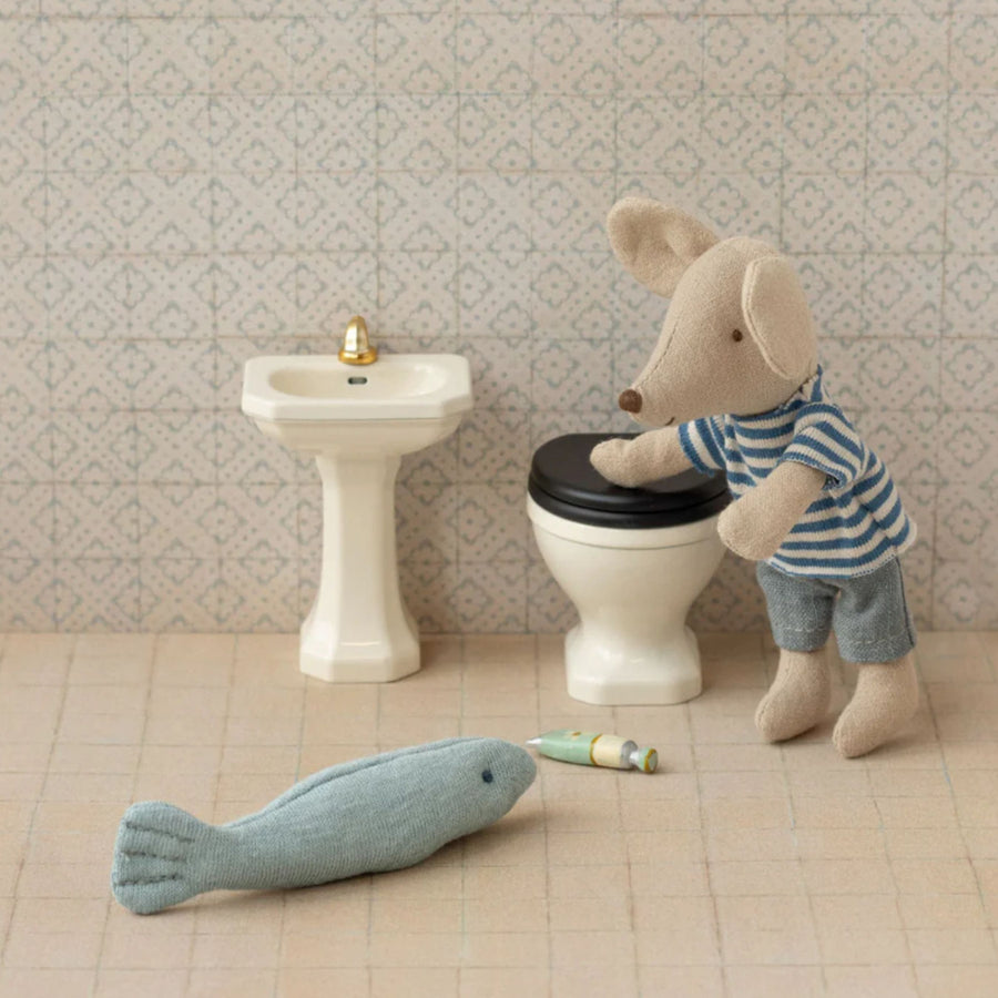 PRE-ORDER Maileg Bathroom Sink - Off White (Mouse)