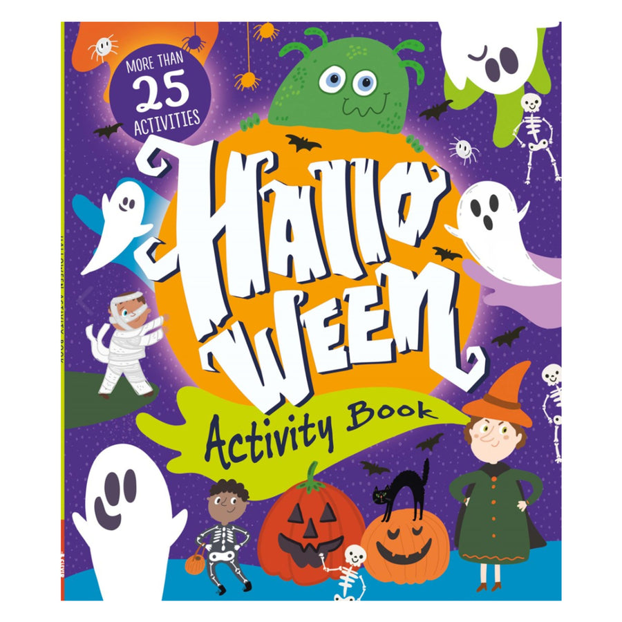 Halloween Activity Book: More Than 25 Activities