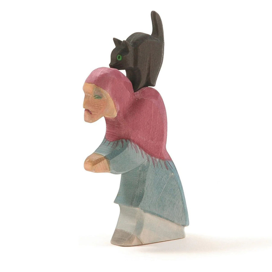 Ostheimer Witch with Black Cat (2 pcs)