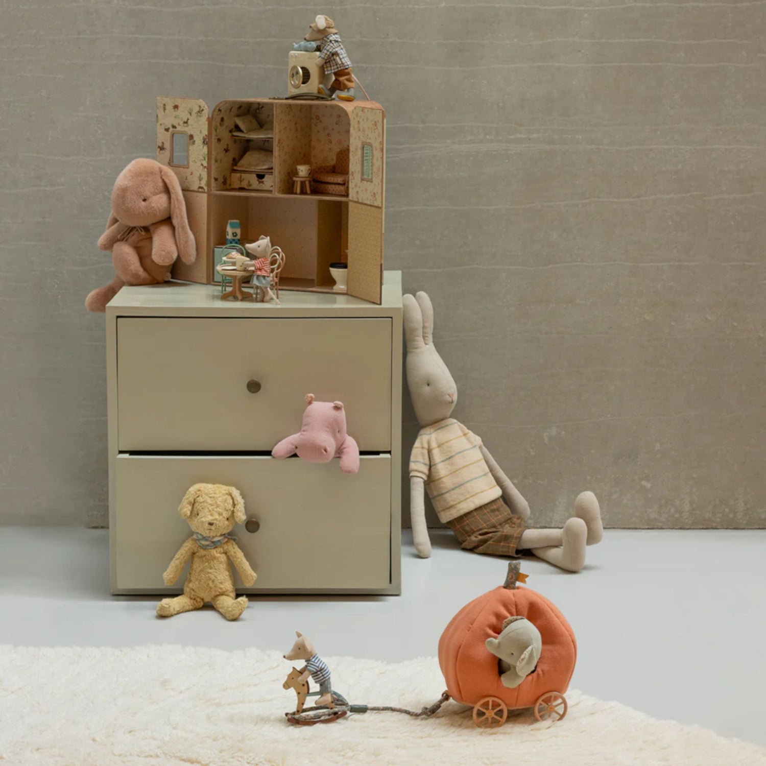 Maileg Pumpkin Carriage - NEW 2025 (Mouse)