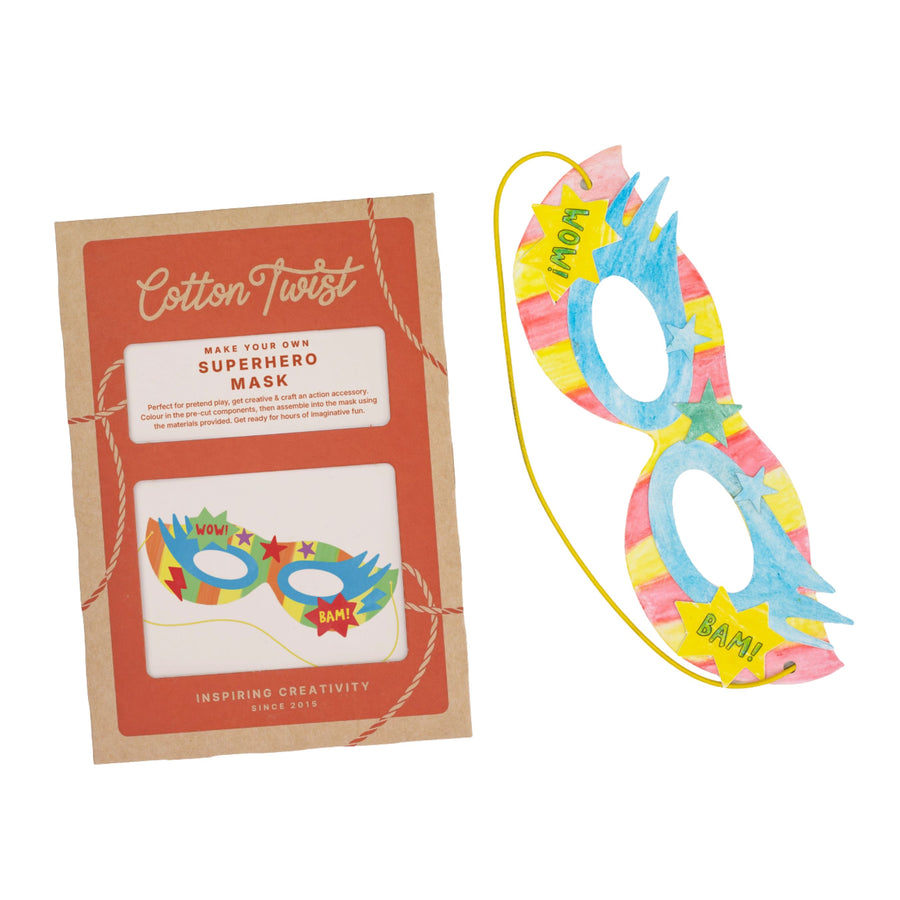 Make Your Own Superhero Mask Craft Kit