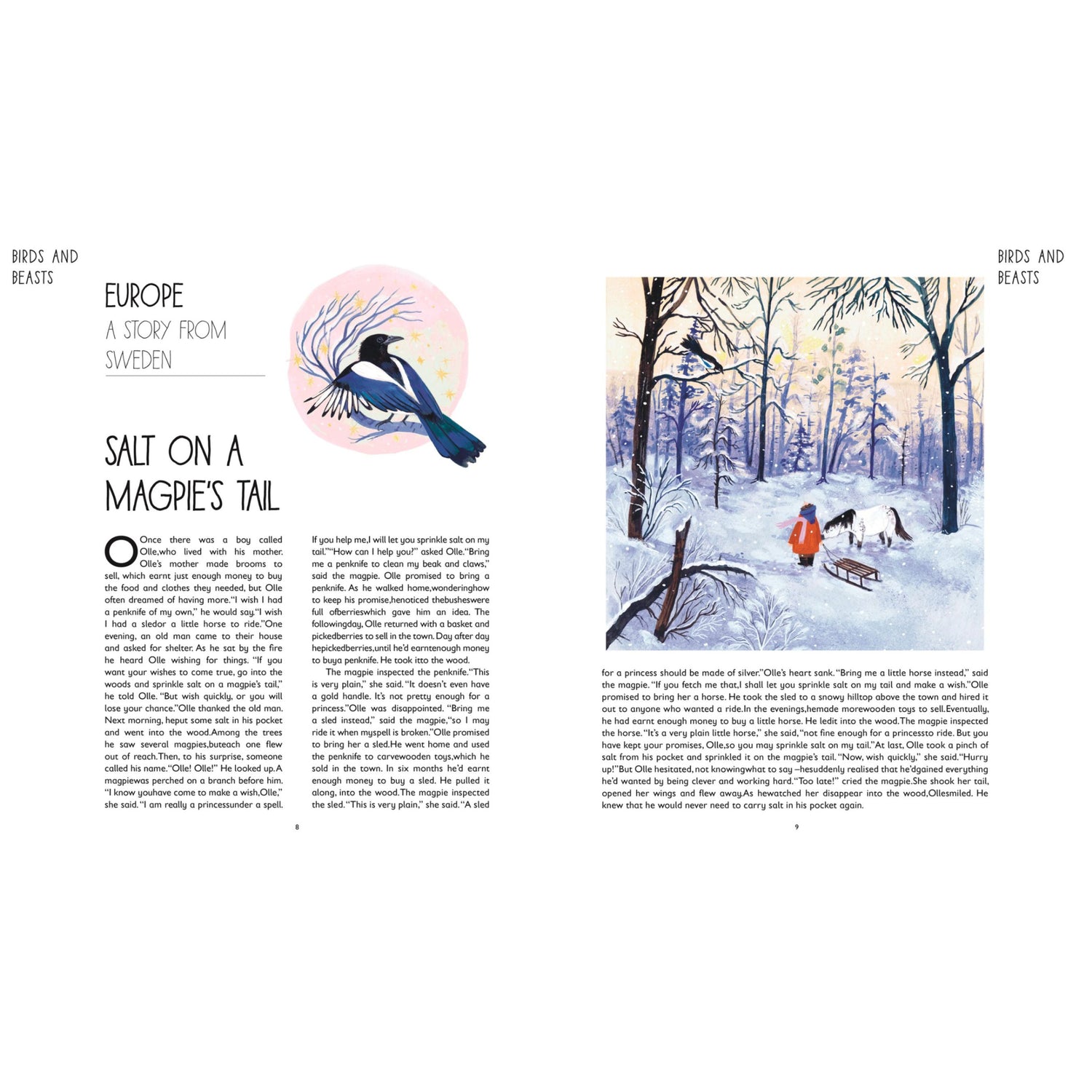 A World Full of Winter Stories: 50 Folk Tales and Legends from Around the World | Hardcover