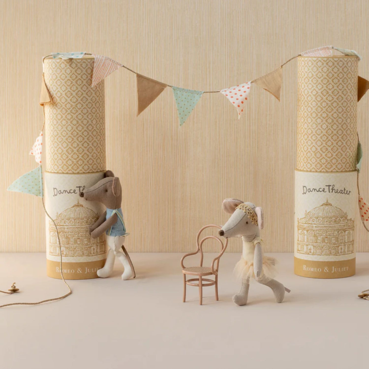 Maileg Ballet Dancer Mouse with Stand (Juliet - Big Sister)