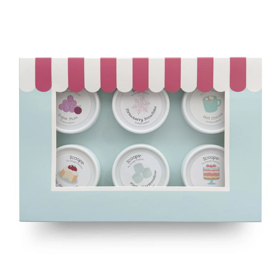 Holiday Parlour Pack™ of 6 Play Doughs (Holiday Train)