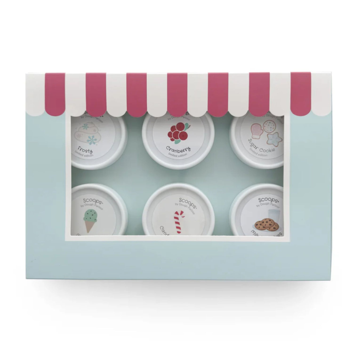 Holiday Parlour Pack™ of 6 Play Doughs (Cozy Christmas)