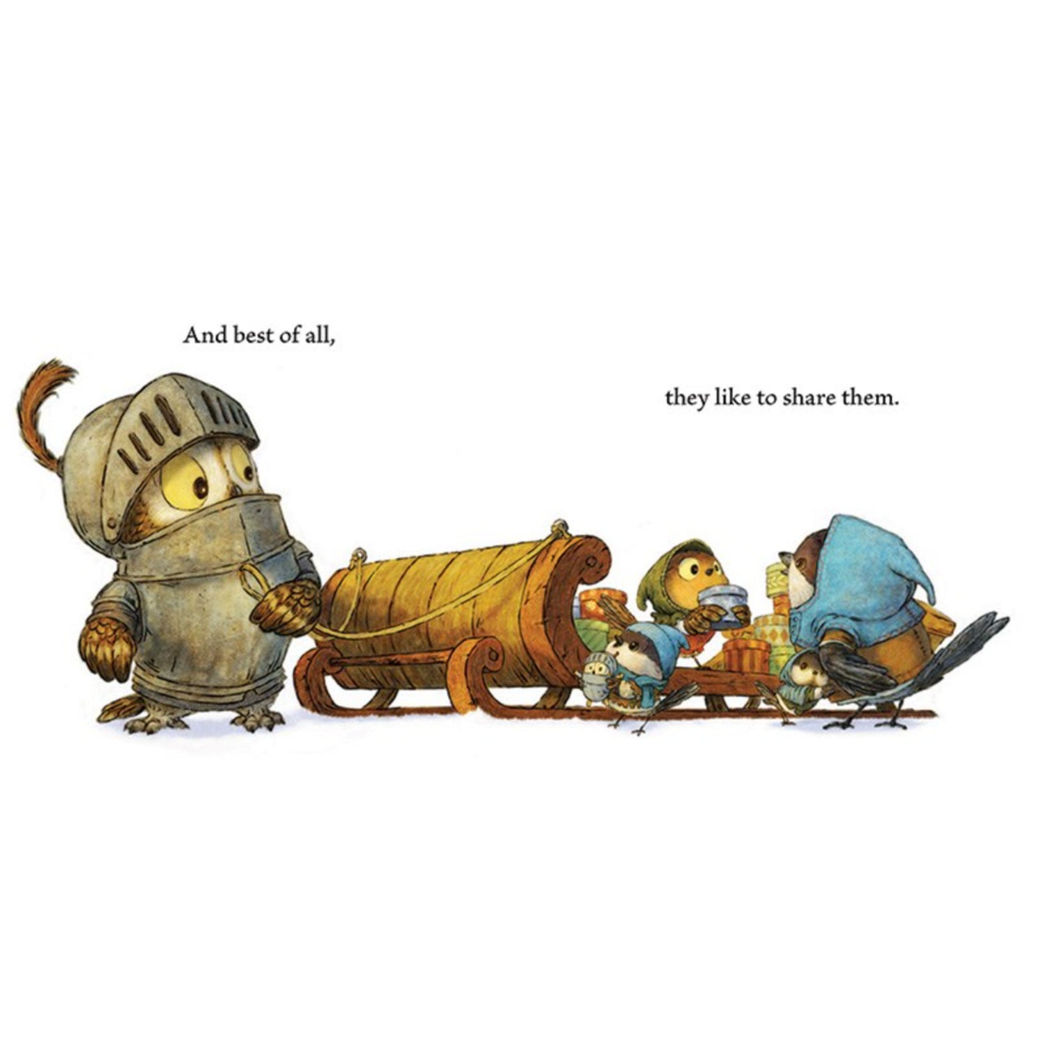 Knight Owl's Little Christmas | Board Book