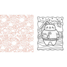 Cozycore Christmas Coloring Book: Celebrate the Season with Everything Cute and Cozy!
