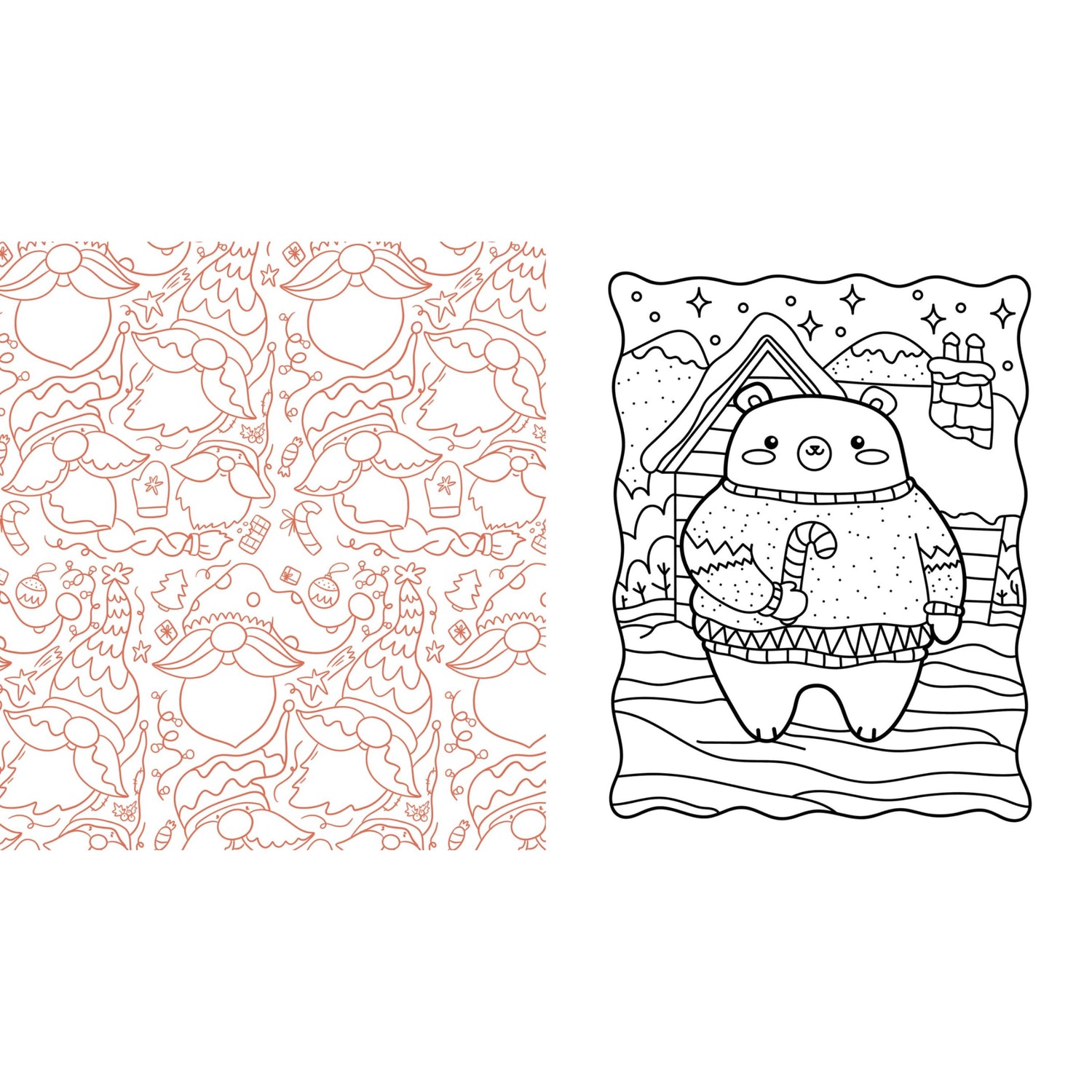 Cozycore Christmas Coloring Book: Celebrate the Season with Everything Cute and Cozy!
