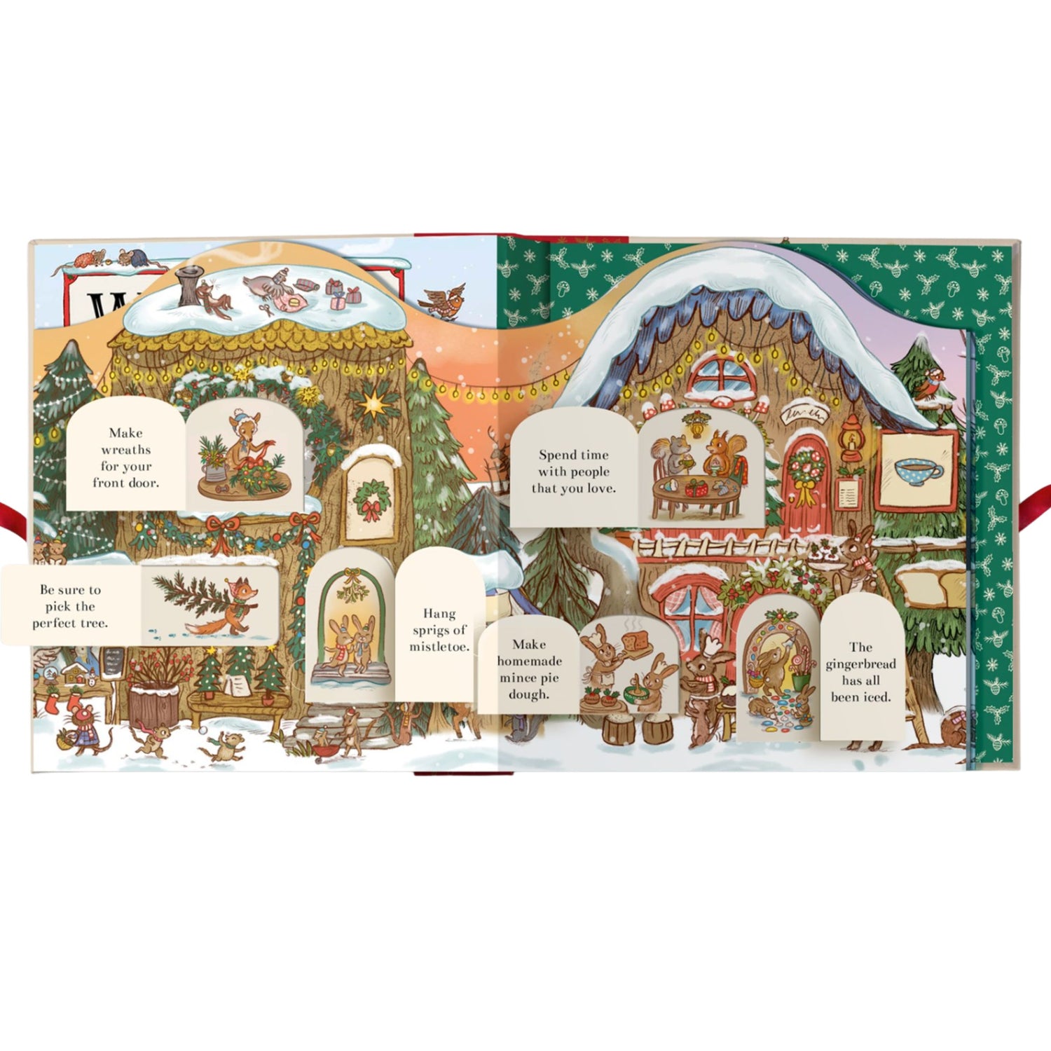 Christmas Is Coming to Town!: A Foldout Christmas Village and Advent Calendar | Hardcover