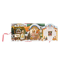 Christmas Is Coming to Town!: A Foldout Christmas Village and Advent Calendar | Hardcover